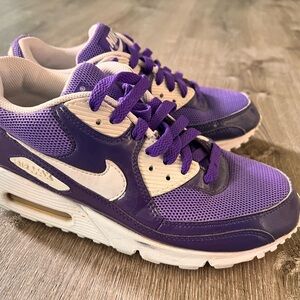 Nike Kids Air Max Purple Sneakers
